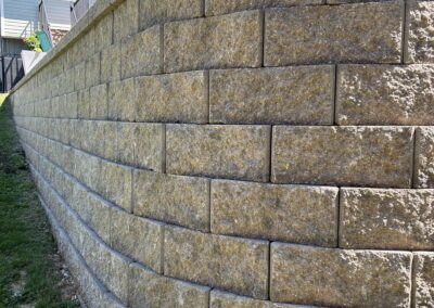 block retaining wall