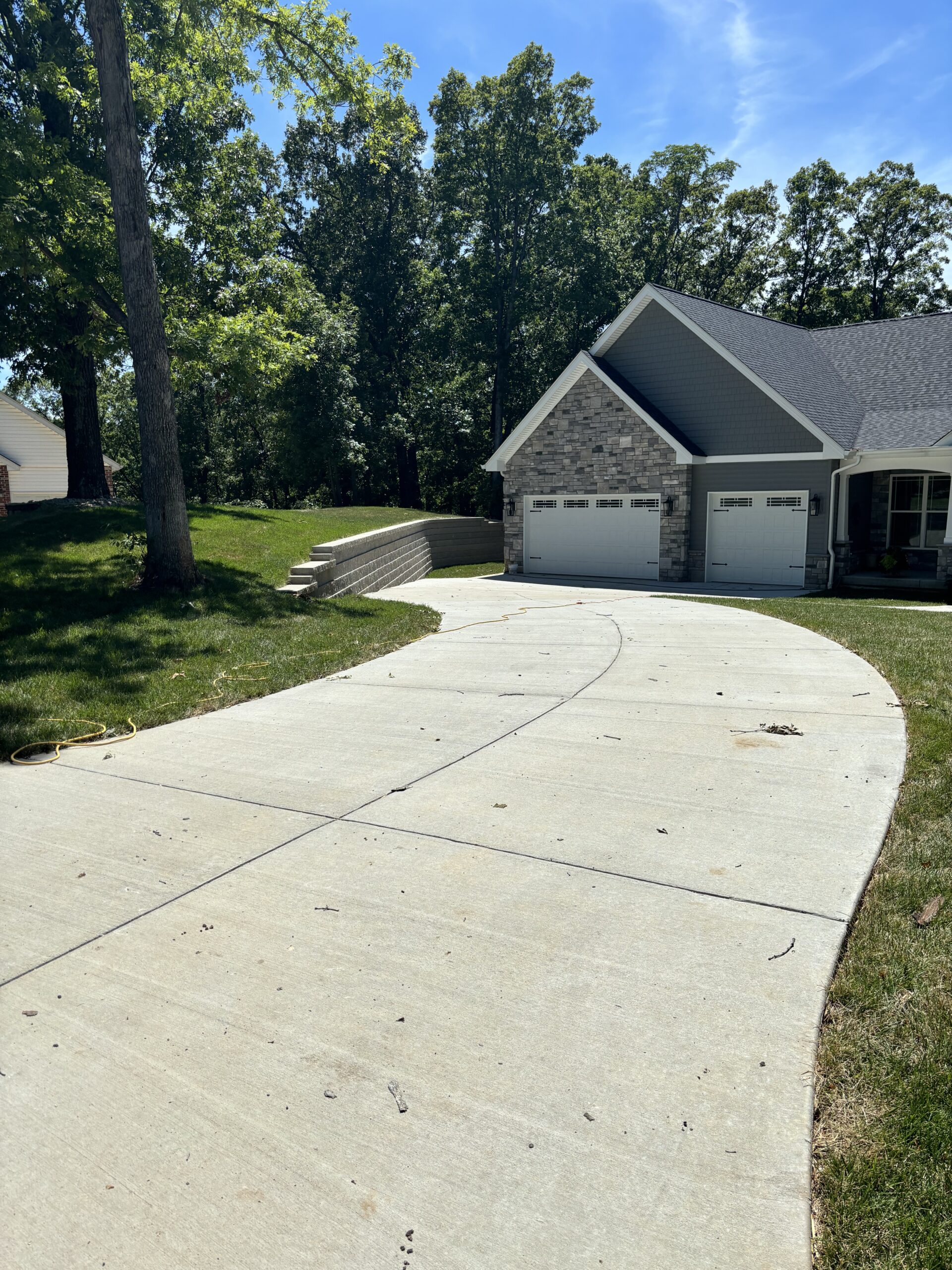 concrete driveway concrete driveway